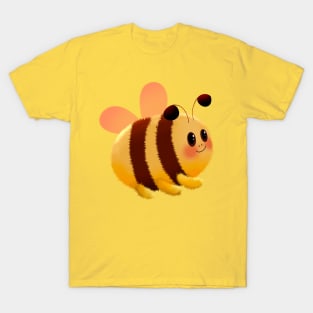 Watercolor Bumblebee Lovely T-Shirt